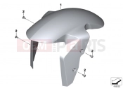 BMW Motorrad BMW 2012 S models HP4 (0D01, 0D11) Wheel cover, front