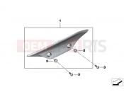 BMW Motorrad BMW 2012 S models HP4 (0D01, 0D11) Slipstream deflector