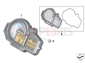 BMW Motorrad BMW 2012 S models HP4 (0D01, 0D11) Instrument cluster