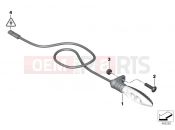 BMW Motorrad BMW 2012 S models HP4 (0D01, 0D11) LED turn signals, front