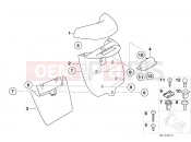 License plate holder - BMW Motorrad F 650 CS 04 (0177,0187) 2004