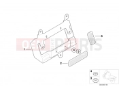 License plate holder US - BMW Motorrad F 650 CS 04 (0177,0187) 2004