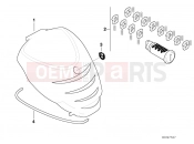 Hard case, front - BMW Motorrad F 650 CS 04 (0177,0187) 2004