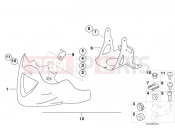 Engine spoiler - BMW Motorrad F 650 CS 04 (0177,0187) 2004