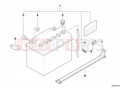 Battery - BMW Motorrad F 650 CS 04 (0177,0187) 2004