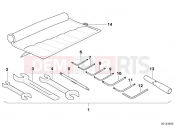 Car tool, supplementary kit - BMW Motorrad F 650 CS 04 (0177,0187) 2004