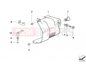 BMW Motorrad BMW 2004 R-Models 4V R 850 R 02 (0428) Starter cover/mount