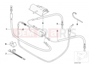 BMW Motorrad BMW 2004 R-Models 4V R 850 R 02 (0428) Bowden cable/cable distributor