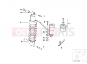 BMW Motorrad BMW 2004 R-Models 4V R 850 R 02 (0428) Spring strut rear hydraulic