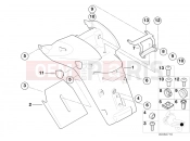 BMW Motorrad BMW 2004 R-Models 4V R 850 R 02 (0428) Registration plate mounting