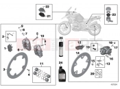 Brake service - BMW Motorrad R 1200 GS (0A01, 0A11) 2015