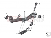 Side stand - BMW Motorrad R 1200 GS (0A01, 0A11) 2015