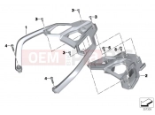 Handle rear - BMW Motorrad R 1200 GS (0A01, 0A11) 2015