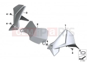 Cockpit trim panel - BMW Motorrad R 1200 GS (0A01, 0A11) 2015