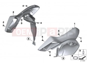 Intake snorkel - BMW Motorrad R 1200 GS (0A01, 0A11) 2015