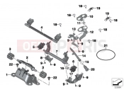 Seat bench locking system - BMW Motorrad R 1200 GS (0A01, 0A11) 2015