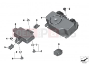 Control units for DWA and TPM - BMW Motorrad R 1200 GS (0A01, 0A11) 2015