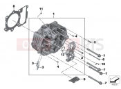 BMW Motorrad BMW 2015 R-Models K5x R 1200 RT (0A03, 0A13) Cylinder Head