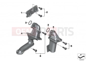 BMW Motorrad BMW 2015 R-Models K5x R 1200 RT (0A03, 0A13) Oil pickup pipe