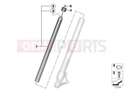 BMW Motorrad BMW 2015 R-Models K5x R 1200 RT (0A03, 0A13) Stanchion