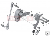 BMW Motorrad BMW 2015 R-Models K5x R 1200 RT (0A03, 0A13) Level sensor, rear