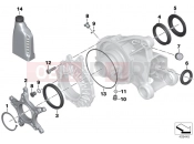 BMW Motorrad BMW 2015 R-Models K5x R 1200 RT (0A03, 0A13) Right-angle gearbox, single parts