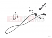 BMW Motorrad BMW 2015 R-Models K5x R 1200 RT (0A03, 0A13) Rotational-speed sensor, rear