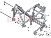 BMW Motorrad BMW 2015 R-Models K5x R 1200 RT (0A03, 0A13) Front frame
