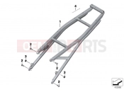 BMW Motorrad BMW 2015 R-Models K5x R 1200 RT (0A03, 0A13) Rear frame