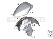 BMW Motorrad BMW 2015 R-Models K5x R 1200 RT (0A03, 0A13) Front wheel fender