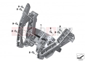 BMW Motorrad BMW 2015 R-Models K5x R 1200 RT (0A03, 0A13) Windshield adjustment