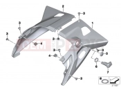 BMW Motorrad BMW 2015 R-Models K5x R 1200 RT (0A03, 0A13) Rear tail part