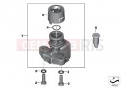 BMW Motorrad BMW 2015 R-Models K5x R 1200 RT (0A03, 0A13) Ignition steering lock with EWS4 by code