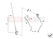 BMW Motorrad BMW 2015 R-Models K5x R 1200 RT (0A03, 0A13) Antenna audio system