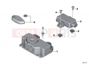 BMW Motorrad BMW 2015 R-Models K5x R 1200 RT (0A03, 0A13) Alarm system / RDC control unit