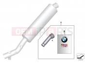 BMW Motorrad BMW 2015 R-Models K5x R 1200 RT (0A03, 0A13) Muffler insert