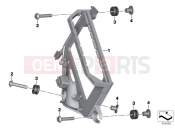 BMW Motorrad BMW 2015 S models S 1000 XR (0D03, 0D13) Bracket, control unit