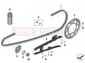 BMW Motorrad BMW 2015 S models S 1000 XR (0D03, 0D13) Chain drive