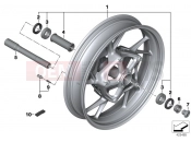 BMW Motorrad BMW 2015 S models S 1000 XR (0D03, 0D13) Cast rim, front