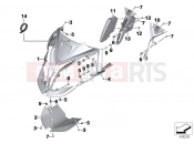 BMW Motorrad BMW 2015 S models S 1000 XR (0D03, 0D13) Front panel