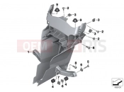 BMW Motorrad BMW 2015 S models S 1000 XR (0D03, 0D13) Front panel carrier