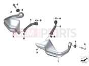 BMW Motorrad BMW 2015 S models S 1000 XR (0D03, 0D13) Hand protector