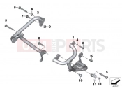 BMW Motorrad BMW 2015 S models S 1000 XR (0D03, 0D13) Engine protection bar