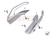 Grab handles - BMW Motorrad R 1200 RS (0A05, 0A15) 2017