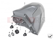 LED taillight - BMW Motorrad R 1200 RS (0A05, 0A15) 2017