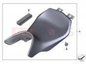 Low-profile bench seat - BMW Motorrad R 1200 RS (0A05, 0A15) 2017