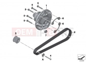 BMW Motorrad BMW 2017 C-Models C evolution (0C03) Belt Drive