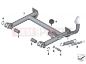 BMW Motorrad BMW 2017 C-Models C evolution (0C03) Center stand