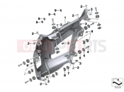 BMW Motorrad BMW 2017 C-Models C evolution (0C03) Headlight mount