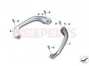 BMW Motorrad BMW 2017 C-Models C evolution (0C03) Grab handles